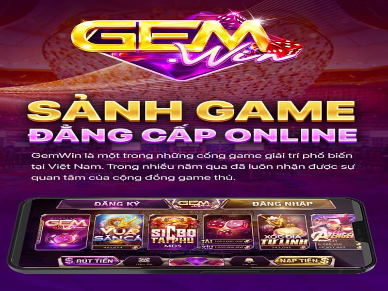 Cổng game GEM WIN có gì hot?