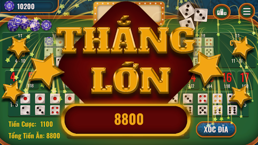 Đặt cược Tài Xỉu tại nhà cái với nhiều tỷ lệ thưởng khác nhau