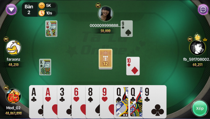 Tá lả miền nam là game dân gian nổi tiếng tại Việt Nam